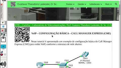 IFPR Labtelecom: Projeto final 2021 - aula 04 - VoIP