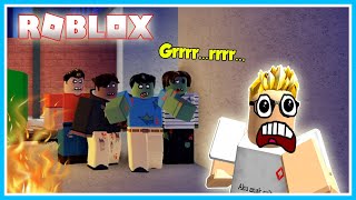 BANG CUPU JUMPA KEPALA SEKOLAH ROBLOX TAPI ZOMBEE!!