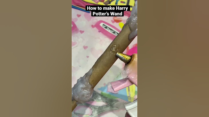 ⚡️Harry Potter DIY: Harry Potter’s Wand #harrypotterwands #harrypotter