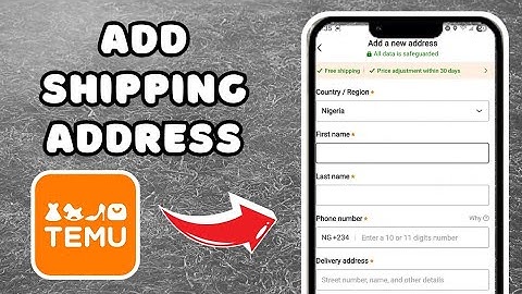 How To Add Shipping Address On Temu (2025 EASY GUIDE)