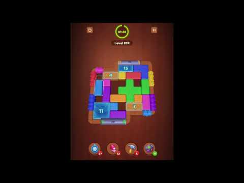 Wood Block Jam Levels 871-872-873-874-875-876-877-878-879-880