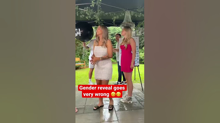 Gender Reveal goes very wrong!