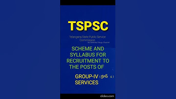 tspsc group 4 syllabus |SCHEME AND SYLLABUS FOR ECRUITMENT TO THE POSTS OF GROUP-IV SERVICES