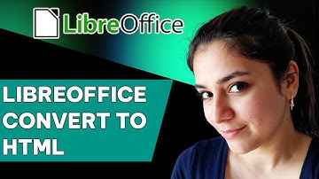How to Convert a Presentation to HTML LibreOffice Impress