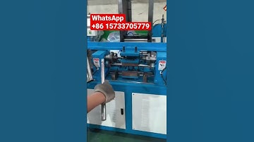 Circular pipe thread cutting machine
