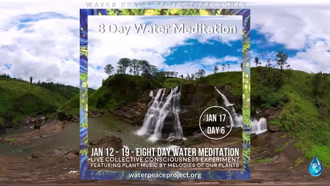 JAN 17 Day 6 of 8 Day Water Meditation & Consciousness Experiment Featuring Plant Music -2026