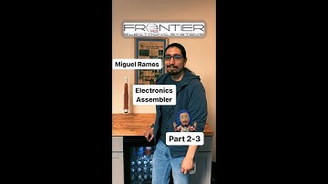Miguel Ramos - Electronics Assembler - Interview Part 2-3 #jobsexplained #oeta #electronics