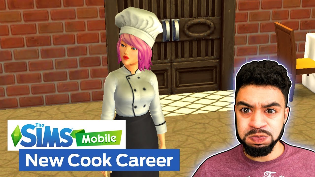 the sims mobile gameplay which is the best career cooking or
