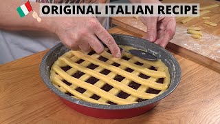 HOW TO MAKE ITALIAN CROSTATA Jam Tart recipe