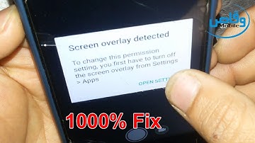 How to Fix Screen Overlay Detected On Android 1000% Solution by waqas mobile