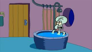 Squidward Poops in the Bath