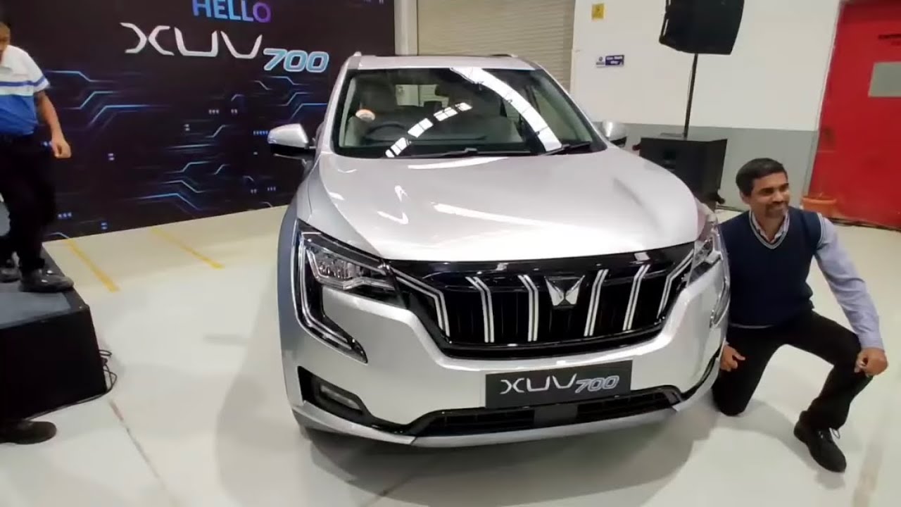 Mahindra XUV700 2021 in Silver Colour | Detailed Walkaround - YouTube