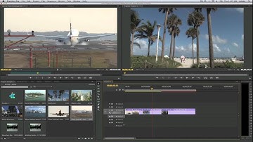 Creating a rough cut in Adobe Premiere CS6