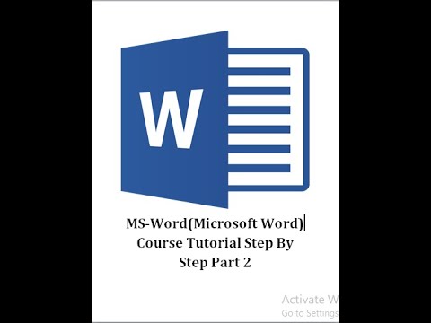 Microsoft Word Tutorial Part 2 | Text Formatting, Font, Paragraph ...