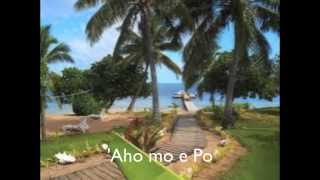 Video thumbnail of "'Aho Moe Po - written and sung by 'Ulise Pole'o"