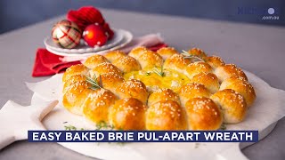 Brie pull-apart wreath
