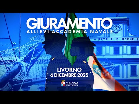 Video Giuramento Allievi Accademia Navale - Livorno 6 Dicembre 2025