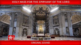6 January 2024, Holy Mass for the Epiphany of the Lord | Pope Francis