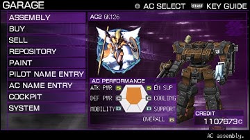 Armored Core Silent Line Portable - Mr Javelin