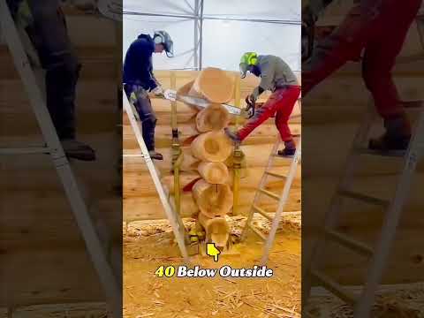 وقتی استاد از تنه درخت قصر جاودانه می سازه