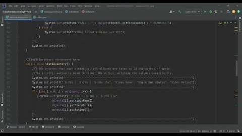 VIDEO RENTAL INVENTORY SYSTEM USING JAVA | Beginner or Intermediate project |