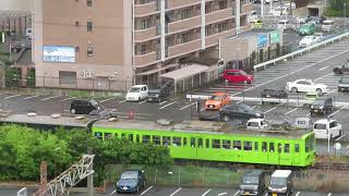 近江鉄道八日市線800系 近江八幡駅発車 Ohmi Railway Yokaichi Line 800 series EMU