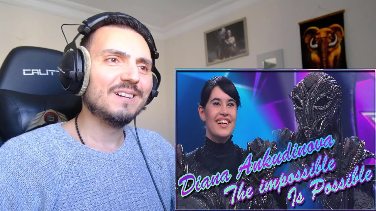 Diana Ankudinova (Диана Анкудинова) НЕВОЗМОЖНОЕ ВОЗМОЖНО Masked singer Reaction