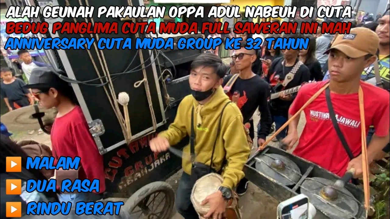 Cuta Muda Group❗Pakaulan Oppa Adul Nakol di cuta spesial Anniversary 💥@squadbandung