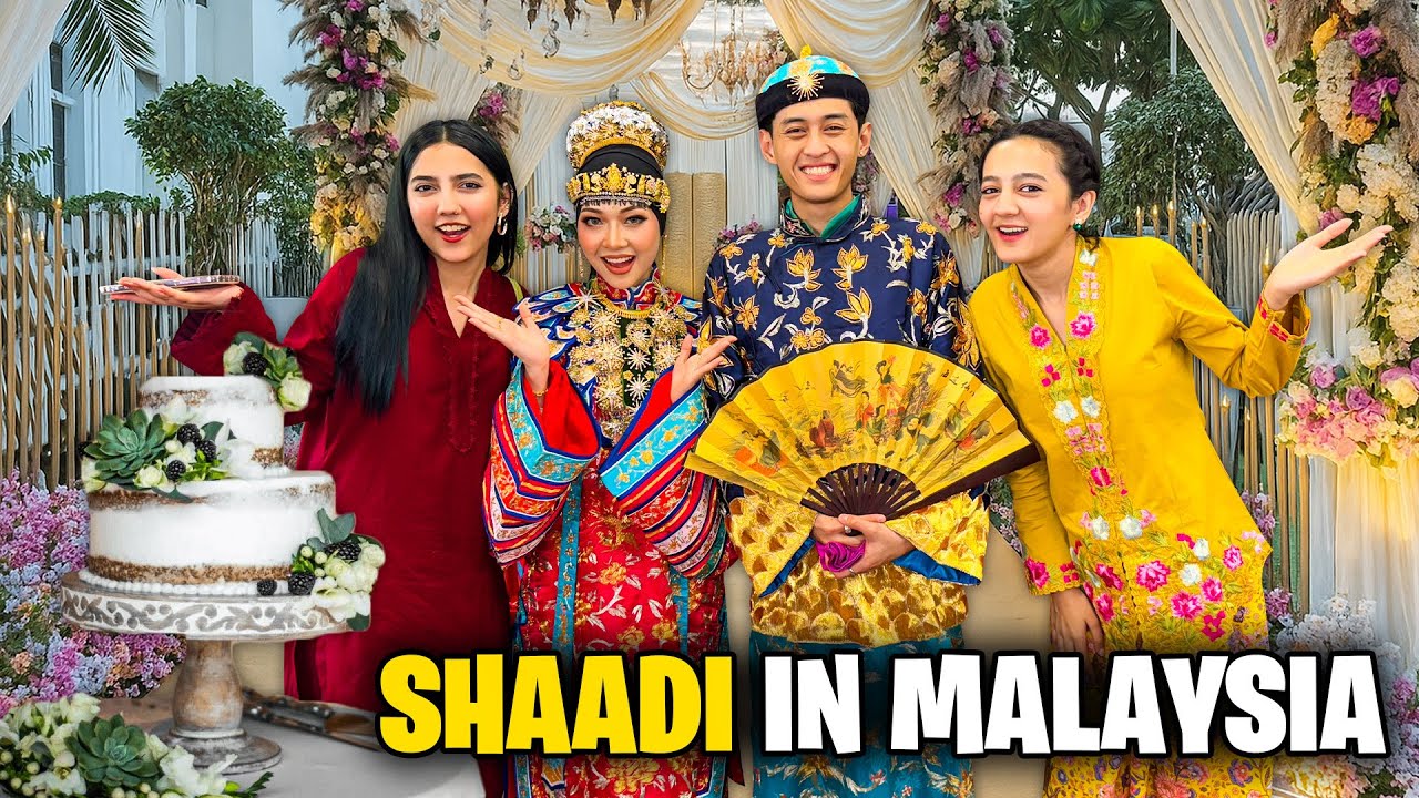 Grand Wedding In Malaysia 😍| Groom ki 2 Wives 😱| Foreigners Ko Punjabi Sikhai 🤣 Sistrology 