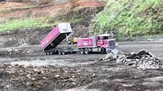 Jackknifing Truck and Trailer legend driver@NZ