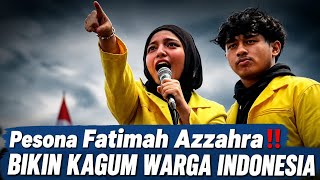 DISAAT SI TUA PESTA DAN MENJILAT ISTANA ‼️ FATIMAH AZZAHRA MEMILIH TURUN KE JALAN