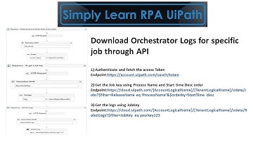 Download Orchestrator Logs for specific Job through Orchestrator API #UiPath #RPA #API