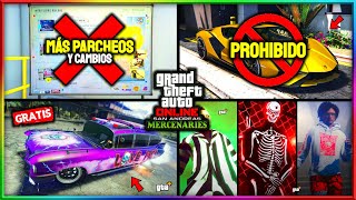 MÁS PARCHEOS y CAMBIOS en GTA Online FiveM PROHIBIO ESTO NUEVOS BONUS de GTA PLUS y MUCHO MÁS