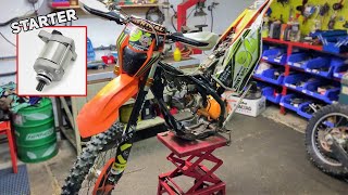 KTM TPI Slow Crank Starter Issue  FINDING PROBLEM & FIX