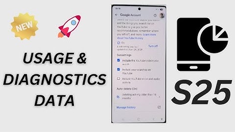🔒 How to Block or Allow Google Usage & Diagnostics Data on Galaxy S25/S25+/Ultra 📲