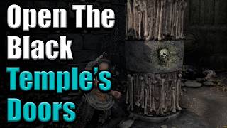 Find a Way to Open the Black Temples Door (Skull Button Solution) | Resonance A Plague Tale Legacy