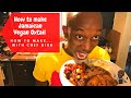 The Best Jamaican Vegan Oxtail | #Veganmeals #Caribbeanfood | #ChefKirkatwork
