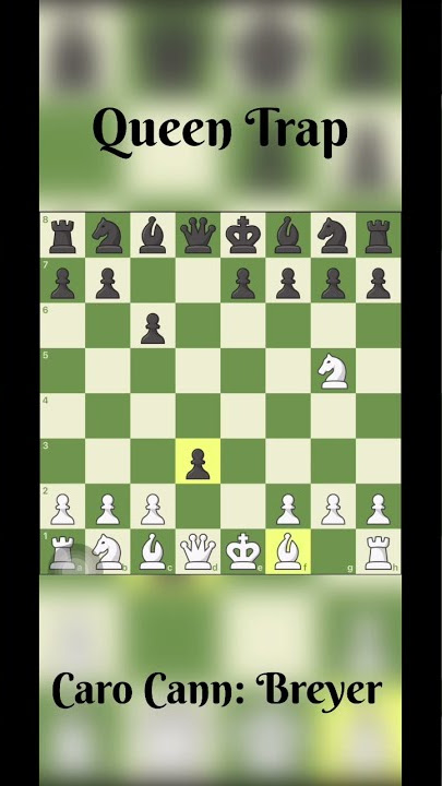 Smother Mate Opening Trap #chess #chesstok #chessman #openingtrap