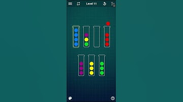 Ball Sort Puzzle - level 11