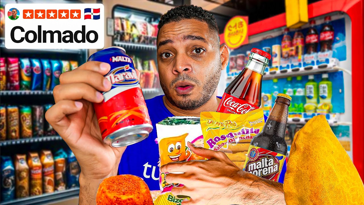 No creerás lo que venden en un COLMADO Dominicano 🇩🇴 | Street Food RD ...