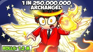 Rolling 1,243,928 Times for ARCHANGEL in ROBLOX SOL'S RNG! screenshot 1