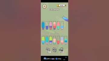 How to complete Drink sort master advance mod Level 45