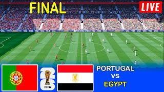 Portugal Vs Egypt - Final Fifa World Cup 2026 Usa Full Match All Goals Pes Game Simulation