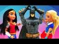 Супергерои - Чудо Женщина пришла на Фабрику Героев! - Прикольные видео для мальчиков онлайн.
