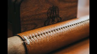 Learn to Baseball Stitch  Baseball Stitching for Beginners  Wrap Tool Handles // Will Hodges