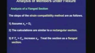 ⁣Lecture-15-Analysis of Flanged Sections