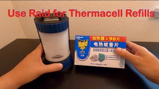 How to Get Rid Of Mosquitoes, Cheap Thermacell hack Cheap Refills, Raid Powermats