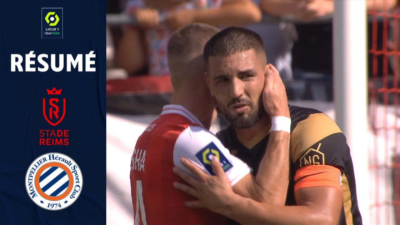 STADE DE REIMS - MONTPELLIER HÉRAULT SC (3 - 3) - Résumé - (SdR - MHSC) / 2021-2022