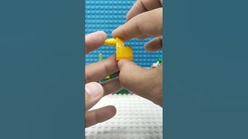 Quick Build Lego Tiny Duck #lego #quickbuild #duck #yellow #farming