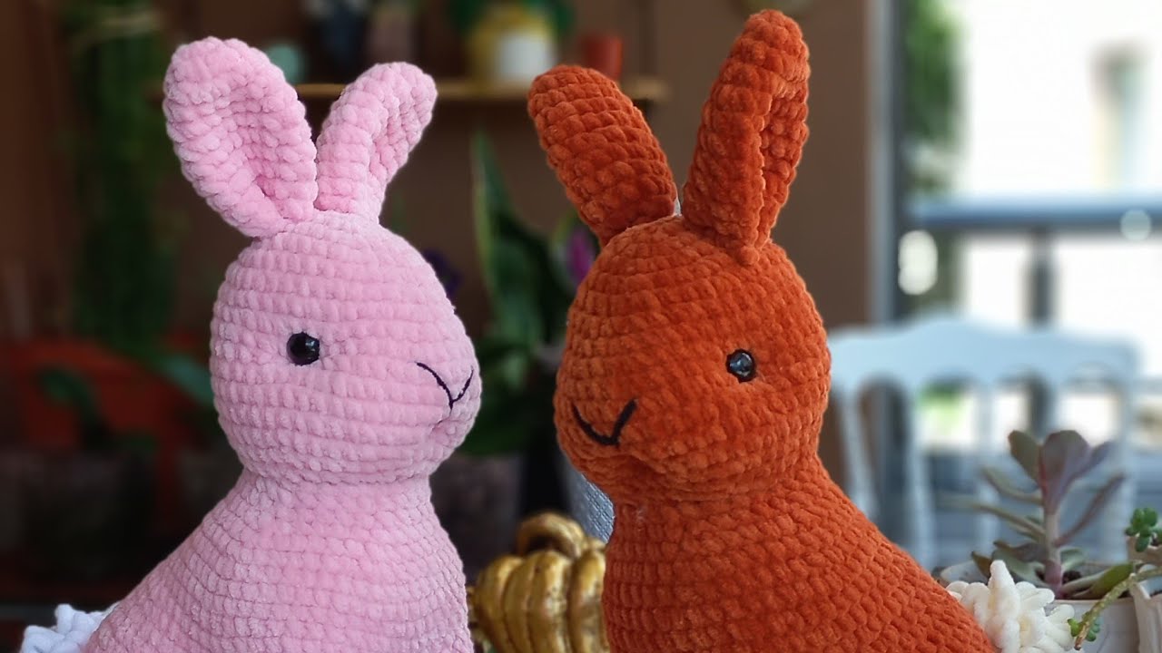 AMİGURUMİ OTURAN TAVŞAN ( PART 2)